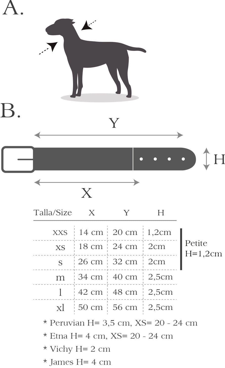 COLLAR PERUVIAN ARROW RED