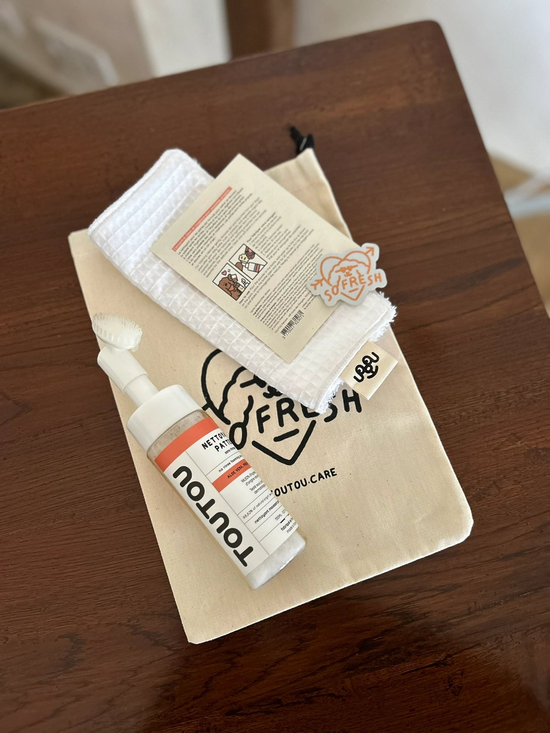 LIMPIADOR DE PATAS RECARGABLE TOUTOU PETCARE