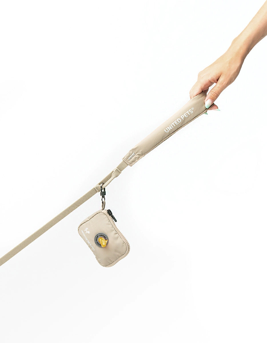 Portabolsas acolchado beige