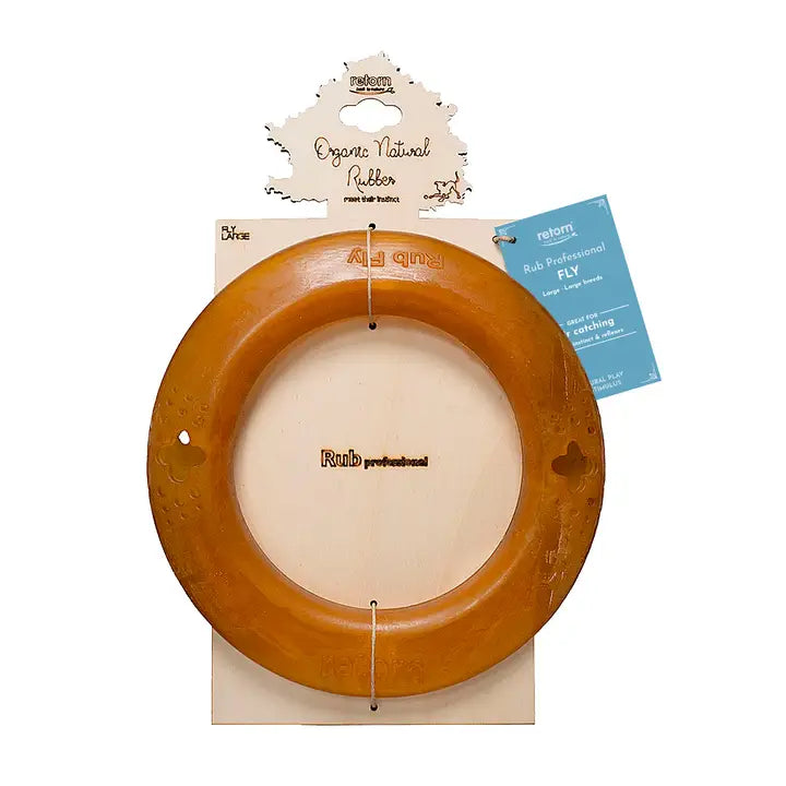 JUGUETE PARA PERRO RUB FLY RETORN