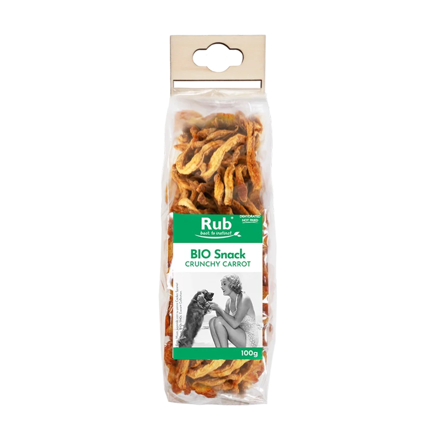 BIO SNACK DE ZANAHORIA PARA PERROS DE RETORN