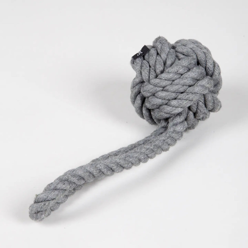 PELOTA DE CUERDA ORIGINAL GRIS