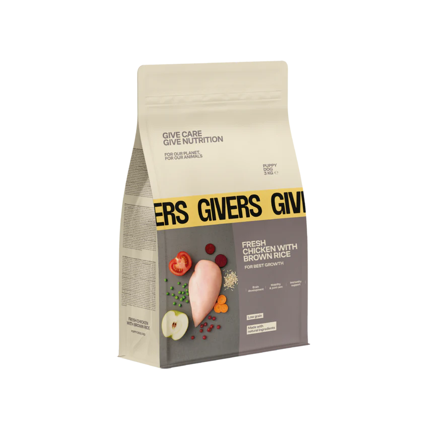 Pienso natural pollo y arroz integral - 3 Kg