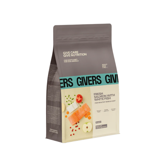 Pienso natural salmón y pescado - 3 Kg