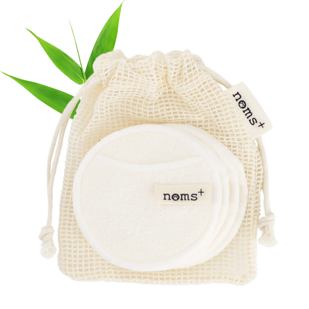 ALMOHADILLAS DE CUIDADO DE BAMBU LAVABLES, NOMS+