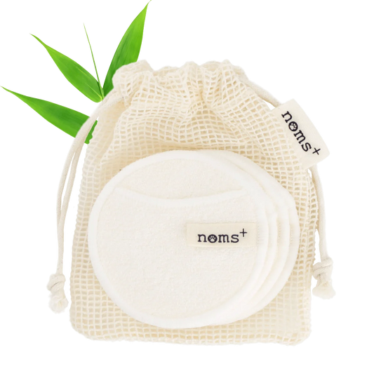 ALMOHADILLAS DE CUIDADO DE BAMBU LAVABLES, NOMS+