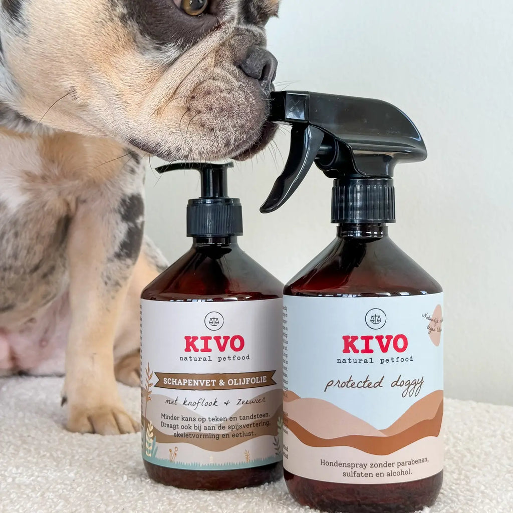 PROTECTED DOGGY CONTRA GARRAPATAS, PULGAS Y MOSCAS KIVO (500ML)