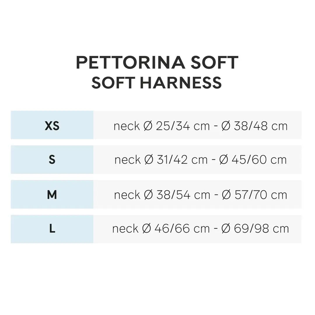 Arnés suave acolchado gris antracita