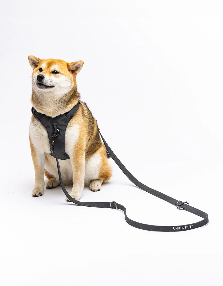 Arnés suave acolchado gris antracita