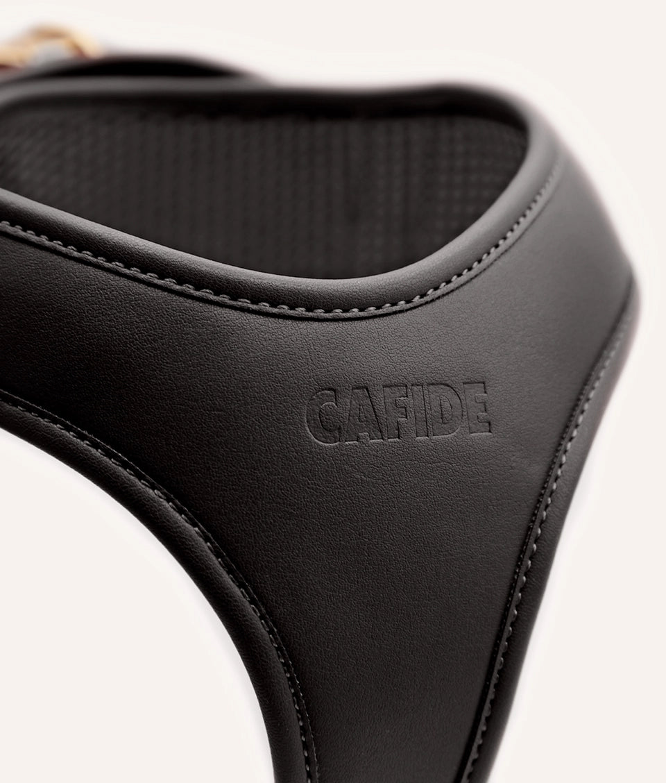 Arnés cuero vegano negro jala