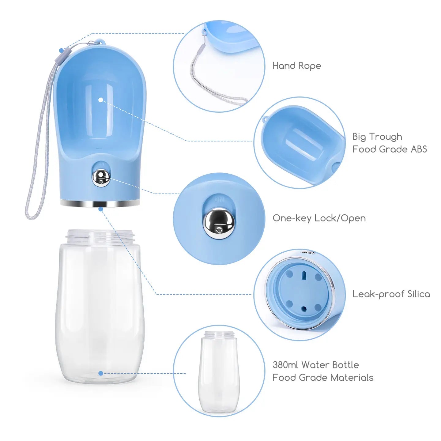 BOTELLA DE AGUA NOBLEZA