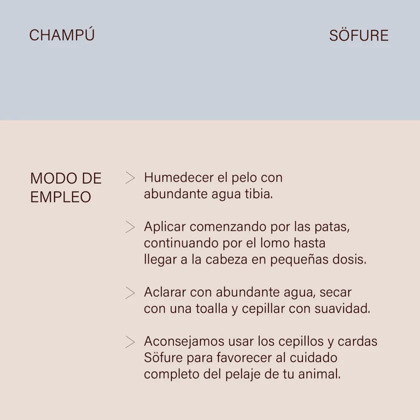 Champú pelo largo con extractos naturales - 250 ML