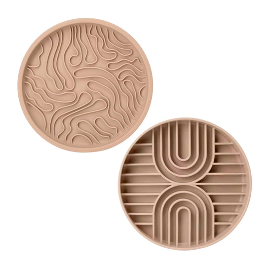 COMEDERO ANTIVORACIDAD & ALFOMBRILLA LAMEDORA 2 EN 1  WATER NUDE