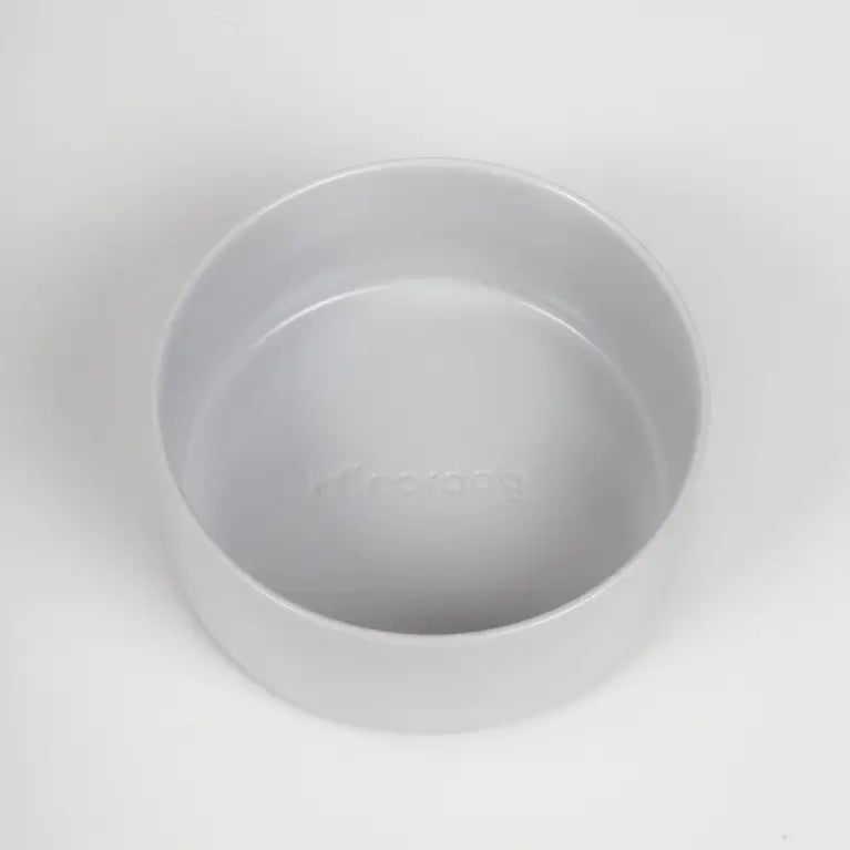 COMEDERO CERÁMICA GRIS