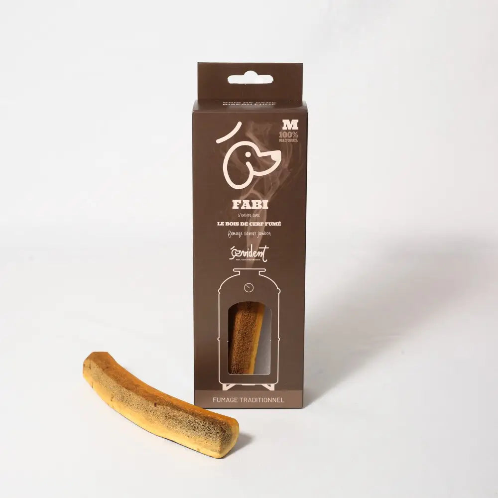 CORNAMENTA DE CIERVO BISELADA AHUMADA CON JAMÓN, ¡SIN AROMA!