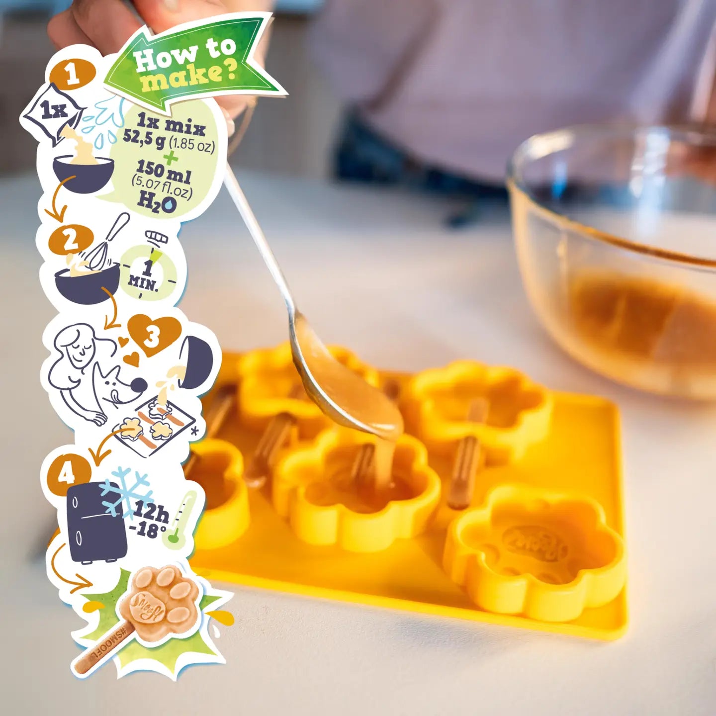 KIT DE INICIO HELADO PERRO PEQUEÑO (5KG - 10KG)