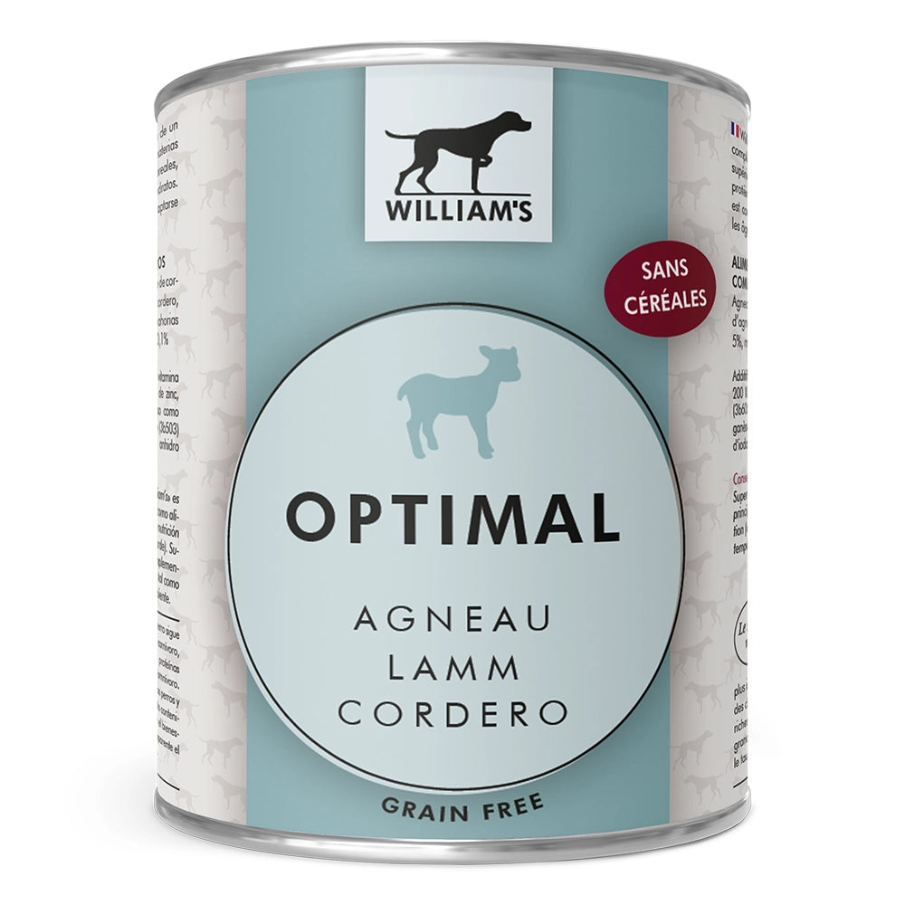 COMIDA NATURAL HÚMEDA CORDERO 800g