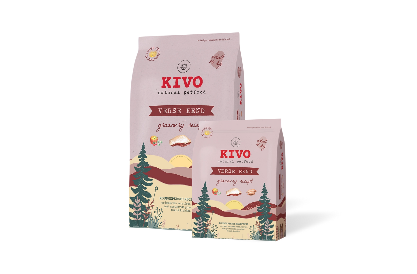 PATO FRESCO, PRENSADO EN FRÍO, SIN CEREALES