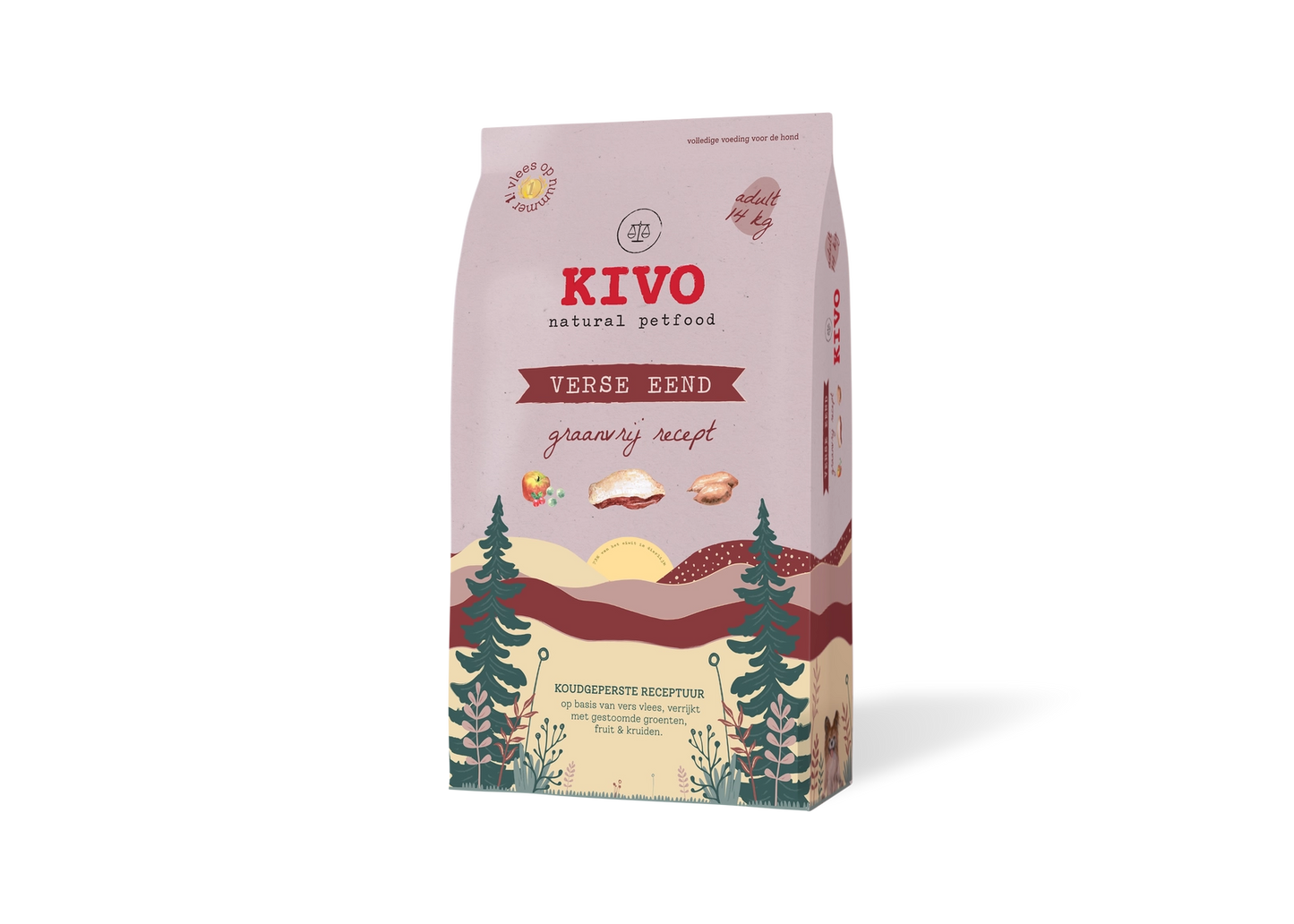 PATO FRESCO, PRENSADO EN FRÍO, SIN CEREALES