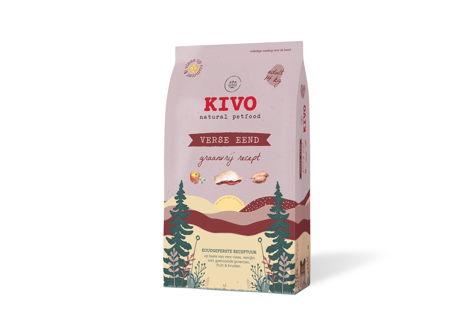 PATO FRESCO, PRENSADO EN FRÍO, SIN CEREALES