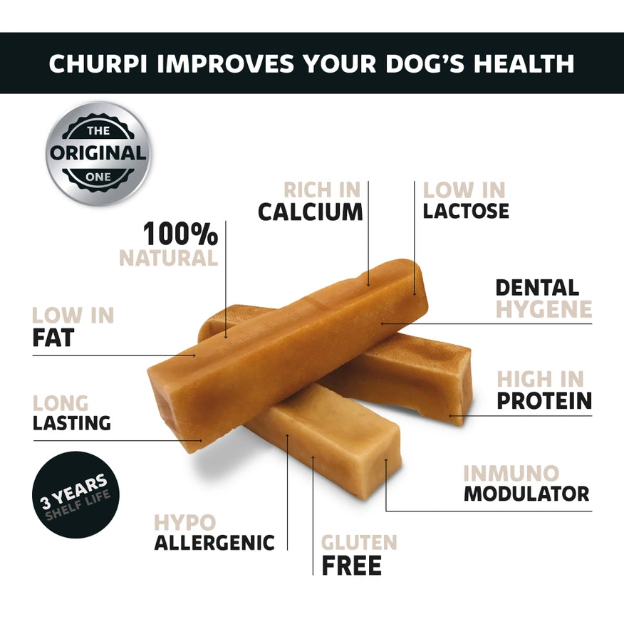 BARRA M CHURPI SNACK DE LECHE DE YAK PARA PERROS