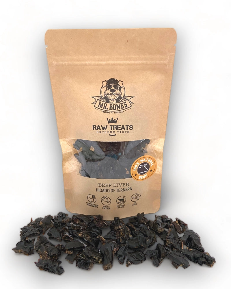 Snack natural hígado de ternera