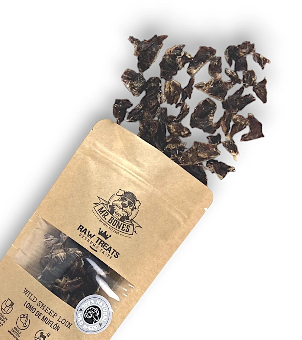 RAW TREATS MUFLÓN - SNACK NATURAL PARA PERRO