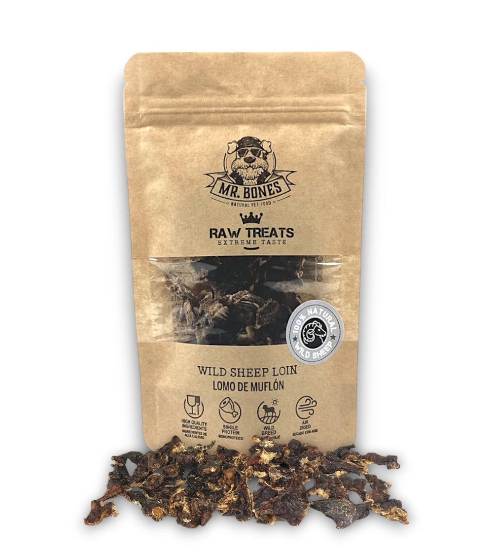 RAW TREATS MUFLÓN - SNACK NATURAL PARA PERRO