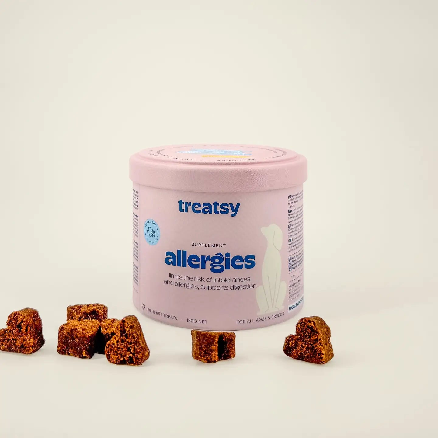 SNACK / SUPLEMENTO ANTIALÉRGICO CONTRA EL PICOR, HIPOALERGÉNICO