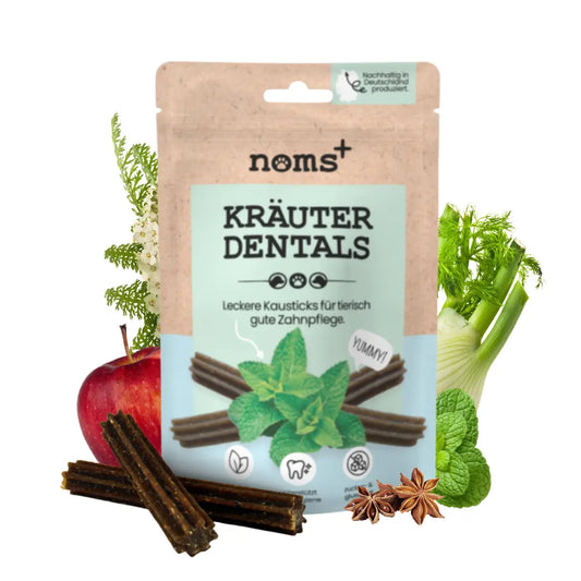 HIERBAS DENTALES PARA PERROS PARA EL CUIDADO DENTAL E INTESTINAL