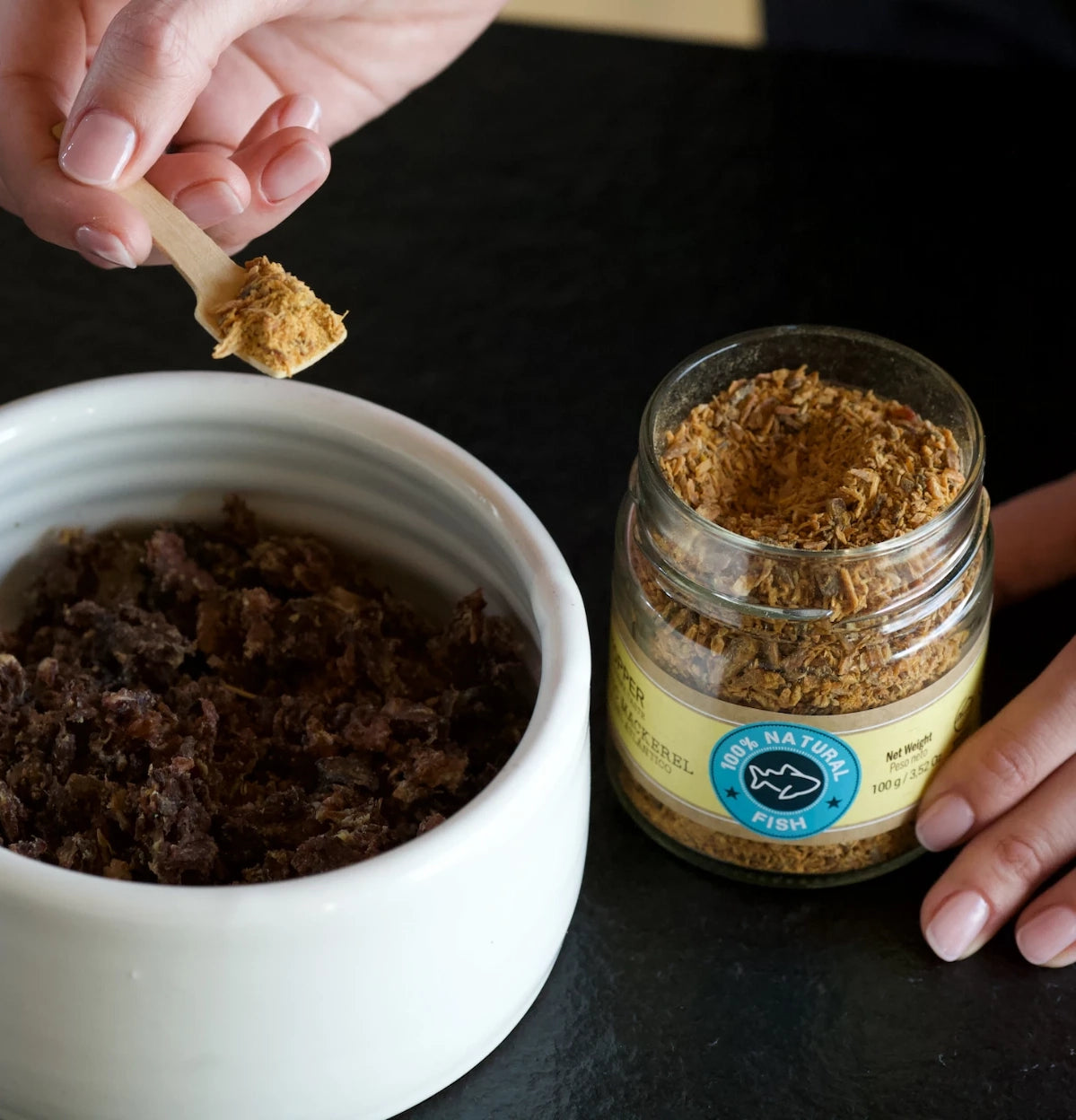 Topper natural caballa